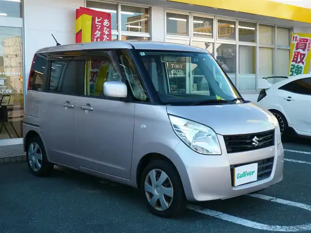 スズキ パレット X 静岡県 2010(平22)年 5.5万km ブルームピンクメタリック ワンオーナー /禁煙車/タイヤ山7ミリ/電動格納ミラー/バックモニター付きAM/FMラジオ　CDプレイヤー/プッシュスタート　スマートキー/コムテック前後ドライブレコーダー/ヘッドライトレベライザー/片側パワースライドドア/純正フロアマット　ドアバイザー/バッテリー交換R6年1月記載