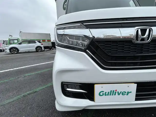 ホンダ Ｎ ＢＯＸ カスタム G EX ホンダセンシング 長崎県 2019(平31)年 6.3万km プラチナホワイトパール ワンオーナー/純正ディスプレイオーディオ/（ワンセグ・CD・BT・HDMI)/ホンダセンシング/バックカメラ/オートライト/LEDヘッドライト/スマートキー/スペアキー/クリアランスソナー/左パワースライドドア/ステアリングスイッチ/新車保証書/取扱説明書