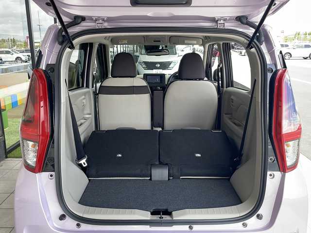 日産 デイズ X 愛知県 2024(令6)年 0.1万km未満 パープル 届出済未使用車/衝突被害軽減ブレーキ/7インチSDナビ（あり）/全方位カメラ/ワンセグTV/CD/Bluetooth/バックカメラ/コーナーセンサー/純正アルミホイール/ETC2.0/レーンキープアシスト/ドライブレコーダー/ステアリングスイッチ/スマートキー/プッシュスタート
