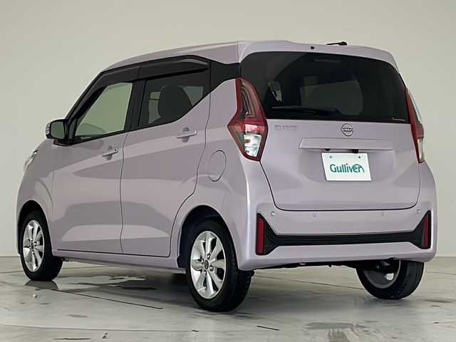 日産 デイズ X 愛知県 2024(令6)年 0.1万km未満 パープル 届出済未使用車/衝突被害軽減ブレーキ/7インチSDナビ（あり）/全方位カメラ/ワンセグTV/CD/Bluetooth/バックカメラ/コーナーセンサー/純正アルミホイール/ETC2.0/レーンキープアシスト/ドライブレコーダー/ステアリングスイッチ/スマートキー/プッシュスタート