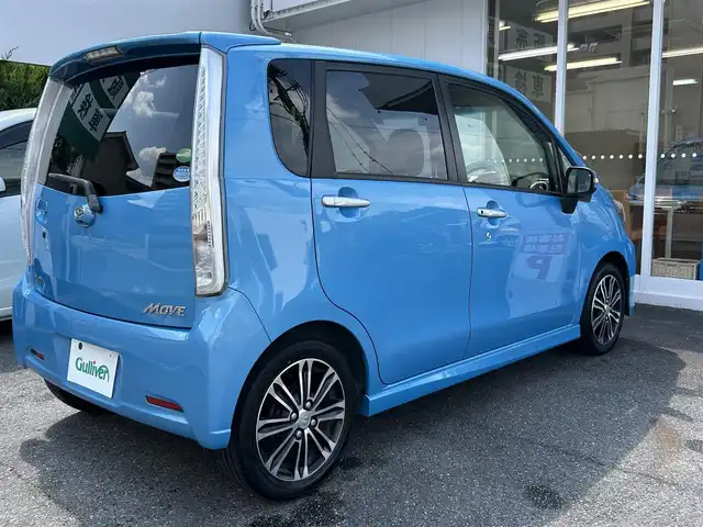 ダイハツ ムーヴ カスタム X VSスマセレ SA&SN 愛知県 2014(平26)年 7.3万km ファインブルーマイカメタリック 純正ナビ/ワンセグテレビ/Bluetooth/スマートアシスト/純正アルミホイール/バックカメラ/DVD再生/プッシュスタート/オートライト/フォグランプ/ベンチシート/ウインカーミラー/電格ミラー/取説、保証書、スペアキー