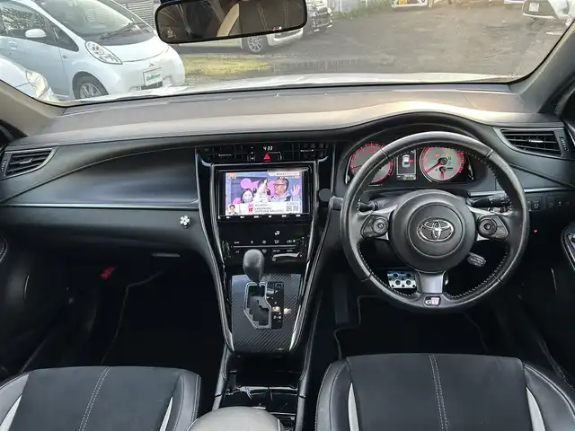 トヨタ ハリアー エレガンス GRスポーツ 宮城県 2019(平31)年 7.9万km ホワイトパールクリスタルシャイン /ワンオーナー//純正9インチメモリナビ//CD/DVD/SD/BT/フルセグテレビ//バックカメラ//ハーフレザーシート//レーダークルーズコントロール//プリクラッシュセーフティ//レーンディパーチャーアラート//D席パワーシート//ビルトインETC//純正ドライブレコーダー//スマートキーx2