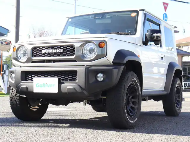 スズキ ジムニー シエラ JC 神奈川県 2022(令4)年 1.9万km ピュアホワイトP ワンオーナー/リフトアップ/デルタフォースAW１６インチ/JAOSサイドステップシール/社外オーディオ/Bluetooth/フロントカメラ/サイドカメラ/バックカメラ/プッシュスタート/ETC/ドライブレコーダー/保証書/取説/スペアスマートキー/記録(R.4.5.6.7)