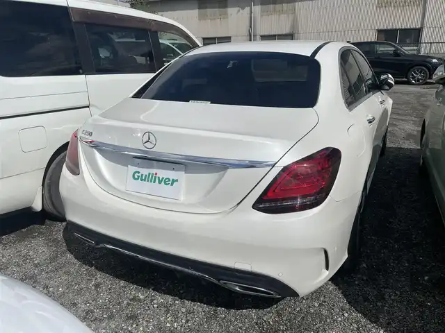 メルセデス・ベンツ Ｃ２００ アバンギャルド AMGライン 福岡県 2019(令1)年 4.6万km ダイヤモンドホワイト 純正10.25型HDDナビ/（フルセグTV/BT/AM/FM/CarPlay）/バックモニター/アクティブブレーキアシスト/ACC/パドルシフト/シートヒーター/コーナーセンサー/前後ドラレコ/ETC2.0/BSM/インテリジェントライトシステム/コンフォートエントリー/スペアキー/EQ Power Charge/エアサス搭載車