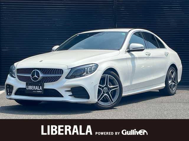 メルセデス・ベンツ Ｃ２００ アバンギャルド AMGライン 静岡県 2019(令1)年 4.6万km ダイヤモンドホワイト 純正10.25型HDDナビ/（フルセグTV/BT/AM/FM/CarPlay）/バックモニター/アクティブブレーキアシスト/ACC/パドルシフト/シートヒーター/コーナーセンサー/前後ドラレコ/ETC2.0/BSM/インテリジェントライトシステム/コンフォートエントリー/スペアキー/EQ Power Charge/エアサス搭載車