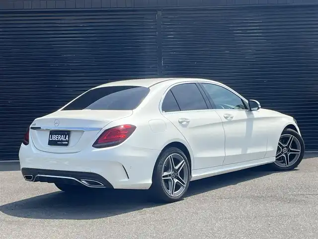 メルセデス・ベンツ Ｃ２００ アバンギャルド AMGライン 静岡県 2019(令1)年 4.6万km ダイヤモンドホワイト 純正10.25型HDDナビ/（フルセグTV/BT/AM/FM/CarPlay）/バックモニター/アクティブブレーキアシスト/ACC/パドルシフト/シートヒーター/コーナーセンサー/前後ドラレコ/ETC2.0/BSM/インテリジェントライトシステム/コンフォートエントリー/スペアキー/EQ Power Charge/エアサス搭載車