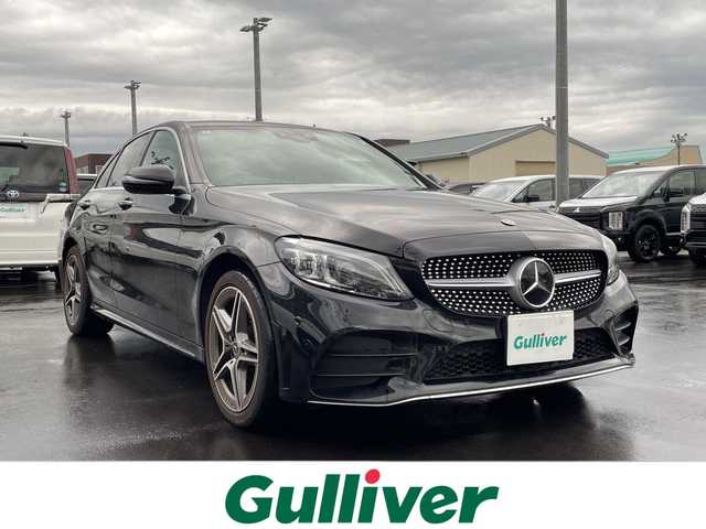 メルセデス・ベンツ Ｃ２００ 4マチック AVG AMGライン 三重県 2019(平31)年 4.5万km 黒 /純正ナビ//Burmester//4WD//バックカメラ//ETC//追従式クルーズコントロール//コーナーセンサー//アイドリングストップ//レザーシート//パワーシート//シートヒーター//本革ステアリング//パドルシフト//ステアリングリモコン//LEDヘッドランプ//電動パーキングブレーキDVDナビ