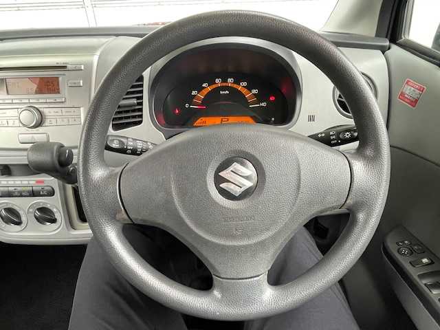 スズキ ワゴンＲ FX 茨城県 2010(平22)年 7.4万km ブリーズブルーメタリック 盗難防止装置/CDチェンジャー/フロアマット純正/ベンチシート/FM/AM/パワーウィンドウ/パワーステアリング/スペアキー×１