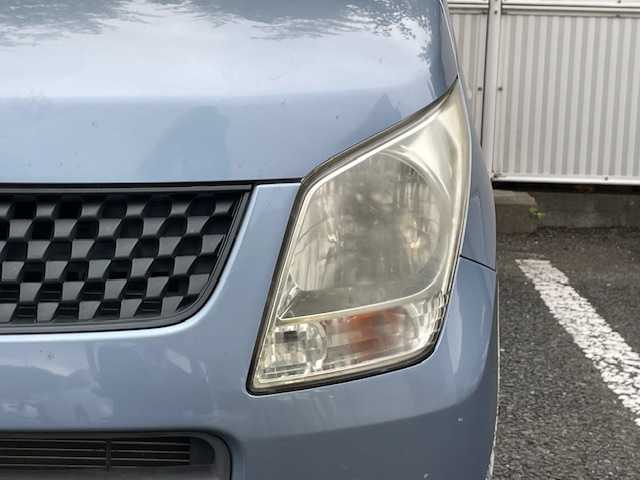 スズキ ワゴンＲ FX 茨城県 2010(平22)年 7.4万km ブリーズブルーメタリック 盗難防止装置/CDチェンジャー/フロアマット純正/ベンチシート/FM/AM/パワーウィンドウ/パワーステアリング/スペアキー×１