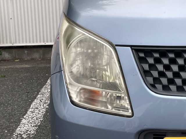 スズキ ワゴンＲ FX 茨城県 2010(平22)年 7.4万km ブリーズブルーメタリック 盗難防止装置/CDチェンジャー/フロアマット純正/ベンチシート/FM/AM/パワーウィンドウ/パワーステアリング/スペアキー×１