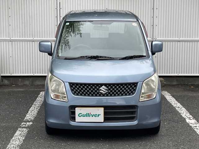 スズキ ワゴンＲ FX 茨城県 2010(平22)年 7.4万km ブリーズブルーメタリック 盗難防止装置/CDチェンジャー/フロアマット純正/ベンチシート/FM/AM/パワーウィンドウ/パワーステアリング/スペアキー×１