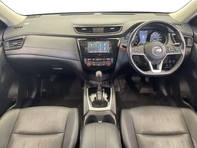 日産 エクストレイル 20Xi 栃木県 2018(平30)年 7.8万km ブリリアントホワイトパール 純正メモリナビ/（CD/DVD/フルセグTV/Bluetooth/SD/AUX/USB）/全方位カメラ/プロパイロット/コーナーセンサー/ビルトインETC/前方ドライブレコーダー/前席シートヒーター/ルーフレール/禁煙車/オートライト/LEDヘッドライト/横滑り防止装置/フォグランプ/スマートキー/プッシュスタート/アイドリングストップ/ステアリングスイッチ/革巻きステアリング/ウィンカーミラー/純正18インチアルミホイール/純正フロアマット