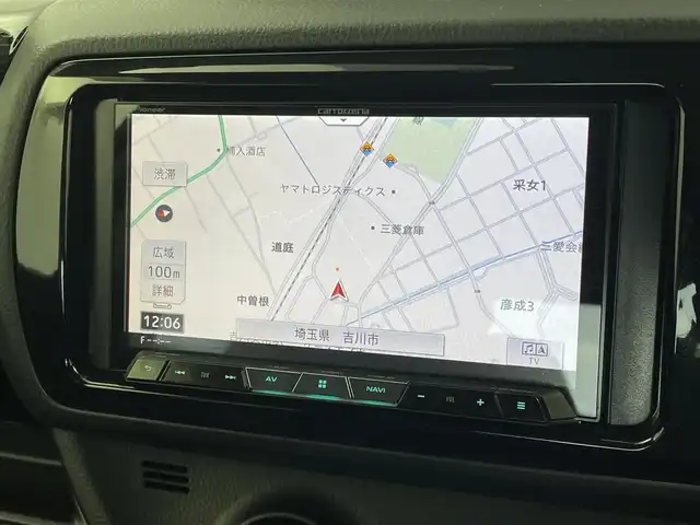 トヨタ ヴィッツ F セーフティーエディションⅢ 埼玉県 2019(平31)年 7.2万km ホワイトパールクリスタルシャイン 社外7インチナビ（AVIC-CZ700）/フルセグTV/バックカメラ/ビルトインETC/電動格納ミラー/アイドリングストップ/オートライト/オートハイビーム/ドラレコ前後/LEDヘッドライト/LEDフォグランプ/取扱説明書/記録簿/スペアキー