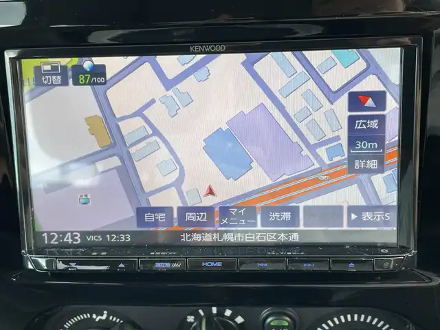 スズキ ジムニー ランドベンチャー 道央・札幌 2018(平30)年 6.1万km ブルーイッシュブラックパール3 社外SDナビ/(フルセグTV/CD/DVD/Bluetooth)/バックカメラ/ドライブレコーダー　前のみ/D席シートヒーター/純正アルミホイール/ETC/オートライト/保証書取説　有/リモコンキー