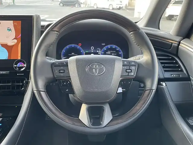 トヨタ アルファード Z 栃木県 2024(令6)年 1.3万km プラチナホワイトパールマイカ ワンオーナー/Toyota Safety Sense/・プリクラッシュセーフティ/・緊急時操舵支援(アクティブ操舵支援付)+フロントクロストラフィックアラート［FCTA］+レーンチェンジアラート［LCA］/・レーントレーシングアシスト［LTA］+レーンディパーチャーアラート［LDA］/・レーダークルーズコントロール(全車速追従機能付)/・アダプティブハイビームシステム［AHS］/・ロードサインアシスト［RSA］/・ドライバー緊急時対応システム/・プロアクティブドライビングアシスト［PDA］/・発進遅れ告知機能［TMN］/・ブラインドスポットモニター［BSM］+安心降車アシスト(ドアオープン制御付)+後方車両接近告知周辺車両接近時サポート(通報提案機能)+後方車両への接近警報+セカンダリーコリジョンブレーキ(停車中後突対応)/パノラミックビューモニター/14インチディスプレイオーディオ(コネクティッドナビ対応)/・地デジ(フルセグ)/・Bluetooth/・Apple Carplay/Android Auto/・USB/12.3インチTFTカラーメーター/ステアリングヒーター/快適温熱シート+ベンチレーション(フロント・セカンドシート)/エグゼクティブパワーシート(セカンドシート)