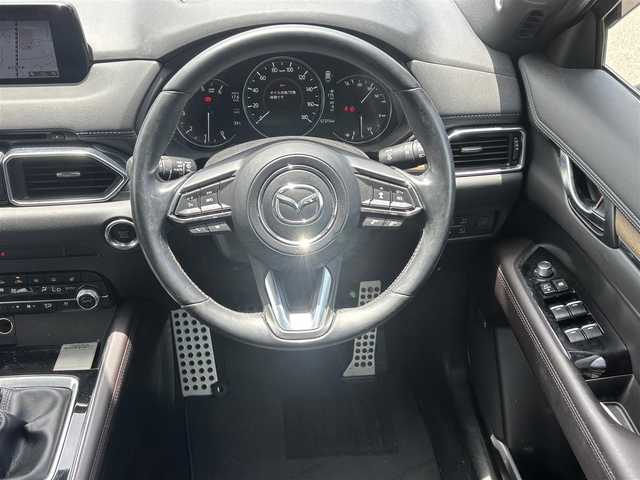 マツダ ＣＸ－５ XD エクスクルーシブモード 福岡県 2019(令1)年 5.8万km ソウルレッドクリスタルM 盗難防止/衝突被害軽減ブレーキ/パーキングアシスト/全方位カメラ/純正ナビ/Bluetooth/ドラレコ/CD/DVD/USB/AUX/フルセグTV（走行中視聴不可）/電動リアゲート/パワーシート/シートヒーター/ステアリングヒーター/クルコン/純正AW/アクティブ・ドライビング・ディスプレイ/AUTOHOLD/12vソケット/MT車/BOSEスピーカー/サンシェード