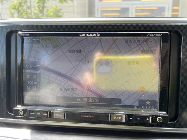 ダイハツ キャスト スタイル G SAⅢ 石川県 2017(平29)年 3.8万km ファイアークォーツレッドM スマートアシスト/社外メモリーナビ/CD/DVD/フルセグTV/LEDヘッドライト/ベンチシート/スマートキー/プッシュスタート/電動ミラー/社外アルミホイール