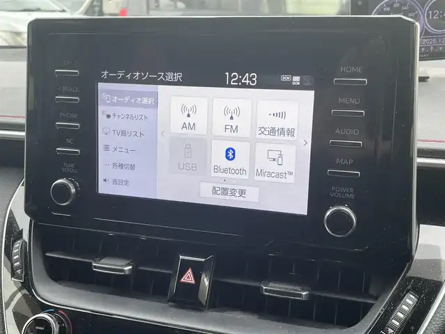 トヨタ カローラ スポーツ G Z 道央・札幌 2020(令2)年 12.3万km アティチュードブラックマイカ 純正ディスプレイオーディオ（AM/FM/USB/BT/フルセグTV/CD/DVD）/バックカメラ/ドライブレコーダー前後/シートヒーター/オートエアコン/オートブレーキホールド/電動パーキングブレーキ/パドルシフト/衝突軽減ブレーキ/レーンアシスト/クルーズコントロール/横滑り防止装置/オートマチックハイビーム/ステアリングヒーター/レーダー探知機/ＳＯＳスイッチ/純正エンジンスターター/アイドリングストップ/積み込み夏タイヤ（AW付）/電動格納ミラー/純正ドアバイザー/純正フロアマット/プッシュスタート/ETC/取説、保証書有/スペアキー×1