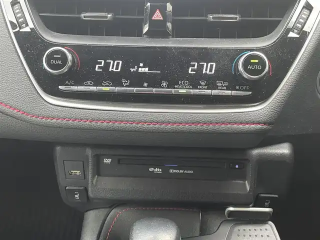 トヨタ カローラ スポーツ G Z 道央・札幌 2020(令2)年 12.3万km アティチュードブラックマイカ 純正ディスプレイオーディオ（AM/FM/USB/BT/フルセグTV/CD/DVD）/バックカメラ/ドライブレコーダー前後/シートヒーター/オートエアコン/オートブレーキホールド/電動パーキングブレーキ/パドルシフト/衝突軽減ブレーキ/レーンアシスト/クルーズコントロール/横滑り防止装置/オートマチックハイビーム/ステアリングヒーター/レーダー探知機/ＳＯＳスイッチ/純正エンジンスターター/アイドリングストップ/積み込み夏タイヤ（AW付）/電動格納ミラー/純正ドアバイザー/純正フロアマット/プッシュスタート/ETC/取説、保証書有/スペアキー×1