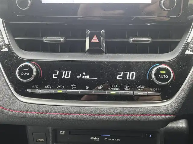 トヨタ カローラ スポーツ G Z 道央・札幌 2020(令2)年 12.3万km アティチュードブラックマイカ 純正ディスプレイオーディオ（AM/FM/USB/BT/フルセグTV/CD/DVD）/バックカメラ/ドライブレコーダー前後/シートヒーター/オートエアコン/オートブレーキホールド/電動パーキングブレーキ/パドルシフト/衝突軽減ブレーキ/レーンアシスト/クルーズコントロール/横滑り防止装置/オートマチックハイビーム/ステアリングヒーター/レーダー探知機/ＳＯＳスイッチ/純正エンジンスターター/アイドリングストップ/積み込み夏タイヤ（AW付）/電動格納ミラー/純正ドアバイザー/純正フロアマット/プッシュスタート/ETC/取説、保証書有/スペアキー×1