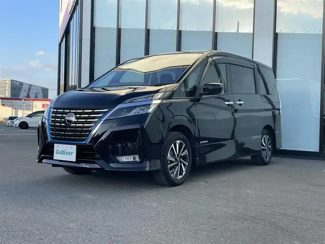 日産 セレナ e－パワー ハイウェイスター V 大阪府 2020(令2)年 4.3万km ダイヤモンドブラック 純正１０インチナビ　後席モニター　デジタルインナーミラー　全方位モニター　両側パワースライドドア　プロパイロット　ＢＳＭ　ＬＥＤ　フルセグＴＶ　ＥＴＣ　ＣＤ／ＤＶＤ／Ｂｌｕ－ｒａｙ　オートライト