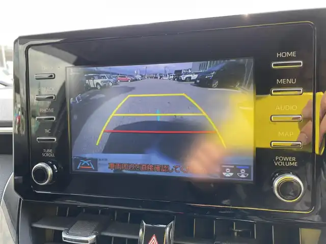 トヨタ カローラツーリング ハイブリッド S 石川県 2020(令2)年 9.8万km ホワイトパールクリスタルシャイン 4WD/トヨタセーフティセンス/純正ディスプレイオーディオ/ナビ/バックカメラ/LEDヘッドライト/ETC/ドライブレコーダー/レーダークルーズ/純正アルミホイール/スマートキー/プッシュスタート