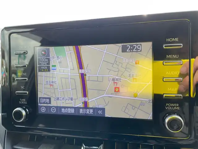 トヨタ カローラツーリング ハイブリッド S 石川県 2020(令2)年 9.8万km ホワイトパールクリスタルシャイン 4WD/トヨタセーフティセンス/純正ディスプレイオーディオ/ナビ/バックカメラ/LEDヘッドライト/ETC/ドライブレコーダー/レーダークルーズ/純正アルミホイール/スマートキー/プッシュスタート