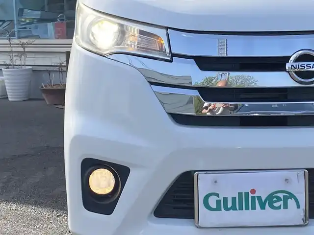 日産 デイズ ハイウェイスターX 大分県 2015(平27)年 5.9万km パール ワンオーナー /純正14インチアルミホイール/純正ナビ/フルセグTV/Bluetooth/純正フロアマット/社外ETC/バックカメラ/5月3日から5月7日までお休みの為、書類発送及び車両搬出は5月8日以降になります。