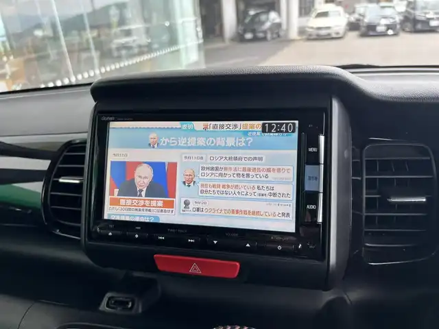 ホンダ Ｎ ＢＯＸ 2トーン カスタム G ターボAパッケージ 京都府 2014(平26)年 8.1万km プレミアムホワイトパール ギャザーズメモリーナビ、地デジ、Bluetooth/バックカメラ/両側パワースライドドア /ディスチャージ/ステアリグスイッチ/オートライト/前後ドライブレコーダー/クルーズコントロール/スペアキー