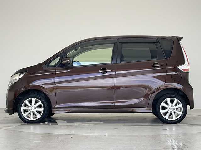 日産 デイズ ハイウェイスターX 愛知県 2017(平29)年 4.1万km モカブラウンP 衝突被害軽減ブレーキ/全方位カメラ/CD/純正アルミホイール/LEDヘッドライト/オートマチックハイビーム/バックカメラ/ドライブレコーダー/スマートキー/プッシュスタート