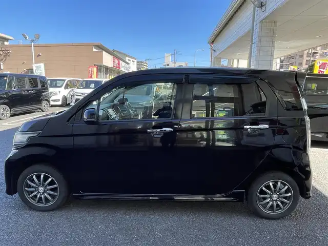 ホンダ Ｎ ＷＧＮ カスタム G ターボパッケージ 大分県 2015(平27)年 13.9万km プレミアムゴールドパープルパール ・ワンオーナー/・社外ナビ　CN-R300D/　ワンセグテレビ/　DVD/CD/　Bluetooth/　SD/　ラジオ/　AUX/・ETC/・横滑り制御システム/・ヒルスタートアシスト機能/・アイドリングストップ/・エマージェンシーストップシグナル/・クルーズコントロール/・ステアリングスイッチ/・パドルシフト/・チルトステアリング/・革巻きステアリング/・ウィンカーミラー/・プライバシーガラス/・純正フロアマット/・純正14インチアルミホイル/・ドアバイザー/・スペアキー１本/・保証書/・オーナーズマニュアル