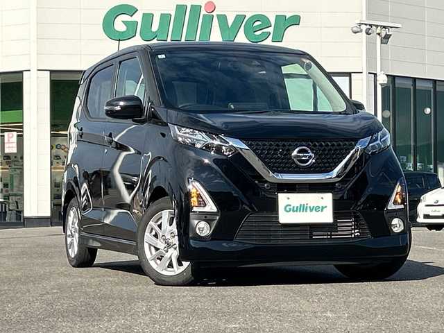 日産 デイズ HWS X プロパイロットED 佐賀県 2020(令2)年 2.6万km ブラック 純正9インチナビゲーション/アラウンドビューモニター/ETC/プロパイロット/ドライブレコーダー/エマージェンシーブレーキ/車線逸脱警報/コーナーセンサー前後/車線逸脱防止支援システム/純正14インチアルミホイール/LEDヘッドライト/フォグランプ