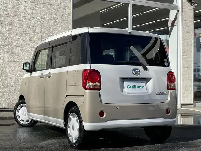 ダイハツ ムーヴ キャンバス X SA Ⅲ 埼玉県 2019(平31)年 3.8万km パールホワイトⅢ/ナチュラルベージュマイカメタリック 2トーン /ワンオーナー//純正メモリナビ//フルセグTV//バックカメラ//CD/DVD/Bluetooth//両側パワースライドドア//ETC//スマートキーx2//社外LEDヘッドランプ//ドライブレコーダー//衝突軽減ブレーキ//車線逸脱警報//Wエアバッグ//ABS//横滑り防止装置//アイドリングSTOP//ステアリングオーディオリモコン//オートライト//オートハイビーム//プライバシーガラス//ドアバイザー//新車時保証書//取扱説明書//ナビ取説