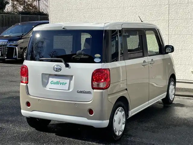 ダイハツ ムーヴ キャンバス X SA Ⅲ 埼玉県 2019(平31)年 3.8万km パールホワイトⅢ/ナチュラルベージュマイカメタリック 2トーン /ワンオーナー//純正メモリナビ//フルセグTV//バックカメラ//CD/DVD/Bluetooth//両側パワースライドドア//ETC//スマートキーx2//社外LEDヘッドランプ//ドライブレコーダー//衝突軽減ブレーキ//車線逸脱警報//Wエアバッグ//ABS//横滑り防止装置//アイドリングSTOP//ステアリングオーディオリモコン//オートライト//オートハイビーム//プライバシーガラス//ドアバイザー//新車時保証書//取扱説明書//ナビ取説