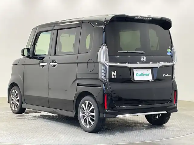 ホンダ Ｎ ＢＯＸ カスタム L 栃木県 2021(令3)年 3.1万km クリスタルブラックパール 社外ナビ/（CD/BT/USB)/ホンダセンシング/・衝突軽減ブレーキ/・誤発進抑制機能/・アダプティブクルーズコントロール/・車線維持支援システム/・路外逸脱抑制機能/・先行車発進お知らせ機能/・標識認識機能/コーナーセンサー/ETC/前方ドラレコ/シートヒーター/LEDヘッドライト/純正AW/純正フロアマット