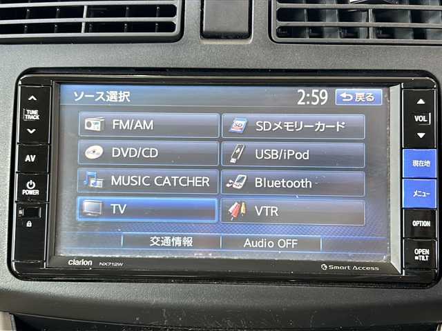 ダイハツ ムーヴ X SA 愛知県 2013(平25)年 3.5万km ブラックマイカメタリック ワンオーナー/社外7インチメモリナビ/(Bluetooth/フルセグTV/DVD)/スマートセーフティー/(衝突軽減/誤発進抑制機能/先行車発進告知)/スマートキー/(スペアキー×1)/純正フロアマット/純正ドアバイザー/オートライト/取説/保証書