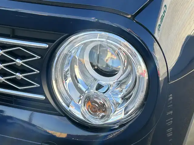 スズキ ラパン モード 山形県 2020(令2)年 2.1万km ノクターンブルーパール/ホワイト 2トーンルーフ 禁煙車/4WD/純正SDナビ/・TV/AM/FM/CD/DVD/Bluetooth/アイドリングストップ/コーナーセンサー/衝突被害軽減ブレーキ/車線逸脱警報/横滑り防止装置/盗難防止装置/LEDヘッドライト/オートライト/全方位カメラ/シートヒーター（D/N席）/純正フロアマット/純正ドアバイザー/冬タイヤ積み込み/保証書/取扱説明書