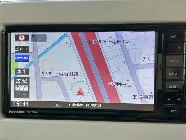 スズキ ラパン モード 山形県 2020(令2)年 2.1万km ノクターンブルーパール/ホワイト 2トーンルーフ 禁煙車/4WD/純正SDナビ/・TV/AM/FM/CD/DVD/Bluetooth/アイドリングストップ/コーナーセンサー/衝突被害軽減ブレーキ/車線逸脱警報/横滑り防止装置/盗難防止装置/LEDヘッドライト/オートライト/全方位カメラ/シートヒーター（D/N席）/純正フロアマット/純正ドアバイザー/冬タイヤ積み込み/保証書/取扱説明書