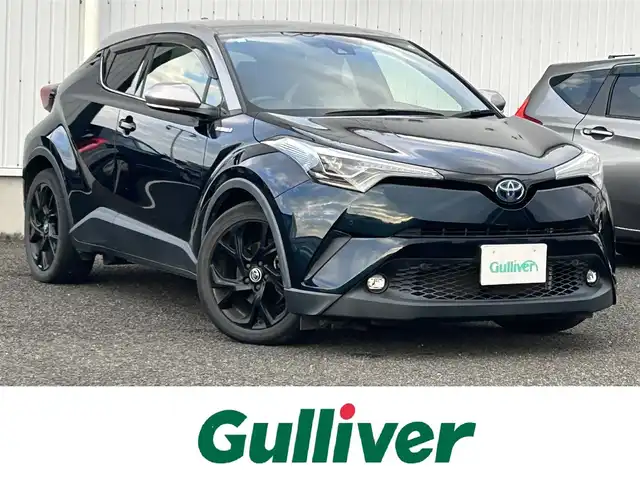 トヨタ Ｃ－ＨＲ G モード ネロ 熊本県 2019(平31)年 5.3万km 黒 純正ナビ/・AM/FM/CD/DVD/BT/SD/・フルセグTV/バックカメラ/トヨタセーフティセンス/・プリクラッシュセーフティ/・レーンディパーチャーアラート/・ブラインドスポットモニター/・クリアランスソナー/・オートハイビーム/・レーダークルーズコントロール/LEDヘッドライト/フォグランプ/革巻きステアリング/ステアリングスイッチ/ハーフレザーシート/前席シートヒーター/電動パーキングブレーキ/オートホールドブレーキ/ETC/純正フロアマット/純正アルミホイール/ドアバイザー/電動格納ミラー/ウインカーミラー