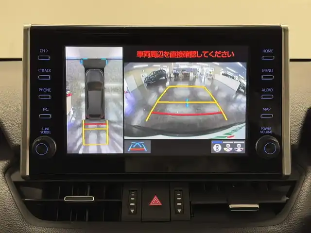 トヨタ ＲＡＶ４ G Zパッケージ 三重県 2020(令2)年 3.1万km アティチュードブラックマイカ ガソリン/4WD/MTモード付インパネCVT/純正 9インチ ディスプレイオーディオ/（AM/FM/USB/iPod/Bluetooth/HDMI（ナビ画面表示注意）/Miracast/フルセグTV/CarPlay/AndroidAuto）/【OP】パノラミックビューモニター（シースルービュー機能付）/ドライブレコーダー 前後/ビルトイン ETC/Toyota Safety Sense/・プリクラッシュセーフティ［PCS］/・レーントレーシングアシスト［LTA］/・レーダークルーズ/・オートハイビーム［AHB］/・インテリジェント クリアランスソナー（パーキングサポートブレーキ（静止物））/・【OP】リヤクロストライフィックオートブレーキ（PKSB（後方接近車両））＋ブラインドスポットモニター［BSM］/装備/・【OP】ハンズフリーパワーバックドア/・デジタルインナーミラー/・専用合皮シート（ブラック）/・パワーシート（D8way）/・左右独立オートエアコン/・アクセサリーコンセント（ラゲージ・AC100V/100W）/・オートライト/・LEDヘッドランプ/・フロントフォグランプ/・ステアリングスイッチ/・純正19inAW/・保/取/マルチ取/・スマートキーx2/など