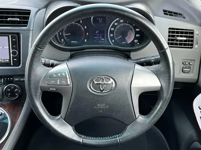 トヨタ マークＸ ジオ 240G 道央・札幌 2013(平25)年 7.7万km ブラック 純正HDDナビ/AM/FM/BT/SD/CD/DVD/ワンセグ/横滑り防止装置/バックカメラ/ETC/ドライブレコーダー/前席パワーシート/革巻きステアリング/ステアリングリモコン/MTモード付AT/プッシュスタート/キセノンヘッドライト/オートライト/フォグランプ/電動格納ミラー/ウィンカーミラー/純正フロアマット/ドアバイザー/スペアキー/社外エンジンスターター/純正AW付夏タイヤ積込/215/55/R17/2019年/山3mm