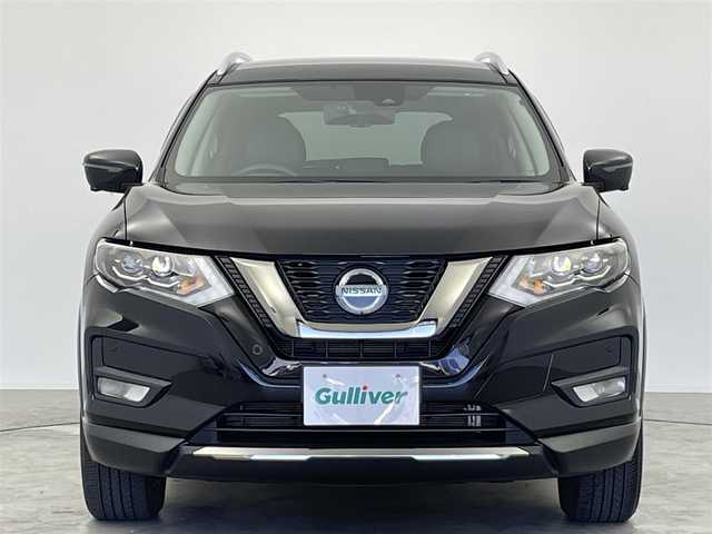 日産 エクストレイル 20Xi Vセレクション 群馬県 2021(令3)年 5.4万km ダイヤモンドブラック プロパイロット　純正９インチナビ　アラウンドビューモニター　パワーバックドア　ＬＥＤライト　シートヒーター　純正１８インチアルミホイール　ルーフレール　オートブレーキホールド　デジタルミラー　禁煙車