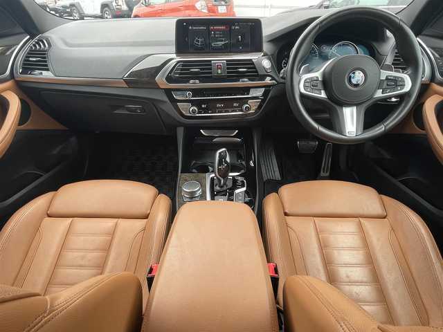 ＢＭＷ Ｘ３ xDrive20d Mスポーツ 静岡県 2018(平30)年 5万km サファイアブラックP インテリセーフティ/衝突軽減ブレーキACC/車線逸脱警告ブラインドスポット/IDriveHDDナビフルセグTV Bluetooth/全方位カメラ/パワーバックドア /キャメルレザーシート シートヒーター /前席パワーシート運転席メモリー機能/リヤガラスフィルム施工/DSRCETC/ドライブレコーダー
