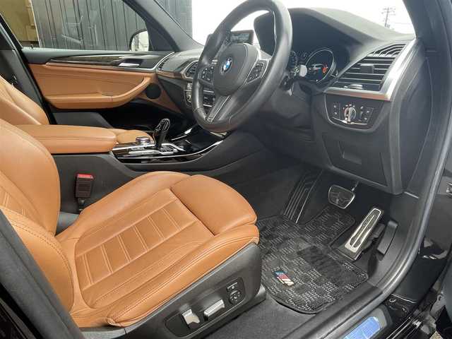 ＢＭＷ Ｘ３ xDrive20d Mスポーツ 静岡県 2018(平30)年 5万km サファイアブラックP インテリセーフティ/衝突軽減ブレーキACC/車線逸脱警告ブラインドスポット/IDriveHDDナビフルセグTV Bluetooth/全方位カメラ/パワーバックドア /キャメルレザーシート シートヒーター /前席パワーシート運転席メモリー機能/リヤガラスフィルム施工/DSRCETC/ドライブレコーダー
