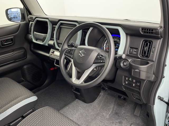 スズキ ハスラー HYBRID G 栃木県 2024(令6)年 0.2万km オフブルーM 禁煙車/デュアルカメラブレーキサポート/レーダークルーズコントロール/コーナーセンサー/車線逸脱警報/シートヒーター　/ＬＥＤヘッドライト/ＡＵＴＯエアコン/ＡＵＴＯライト