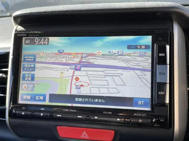 ホンダ Ｎ ＢＯＸ カスタム G SSパッケージ 千葉県 2013(平25)年 5.9万km プレミアムホワイトパール 純正ナビ（VXM-142VFi）/FM.AM / CD.DVD / BT / SD / ワンセグTV/プッシュスタート/スマートキー/バックカメラ/両側パワースライドドア/ステアリングリモコン/ドライブレコーダー/ETC/電格ミラー/ウィンカーミラー/オートライト/HIDヘッドライト/フォグランプ/フロアマット/ドアバイザー/スペアキー/保証書/取扱説明書