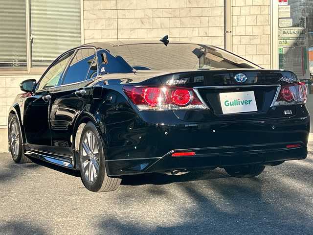 トヨタ クラウン ハイブリッド アスリートG 埼玉県 2016(平28)年 9.8万km 黒 ドラレコ　/バックカメラ　/純正メーカーナビ(CD/DVD/FM/AM/Bluetooth/VTR/AUX/USB/SD)　/ETC/ステアリングスイッチ　/プッシュスタート　/クルコン追　/TRC　/オートライト　/オートハイビーム　/電格ミラー　/パワーシート・シートヒーター・エアシート(D/N)　/イモビライザー　/パーキングセンサー　/BSM/ステアリングヒーター/PCS/LEDライト/ISOFIX/純正フロア/後席・ハッチサンシェード