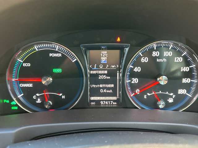 トヨタ クラウン ハイブリッド アスリートG 埼玉県 2016(平28)年 9.8万km 黒 ドラレコ　/バックカメラ　/純正メーカーナビ(CD/DVD/FM/AM/Bluetooth/VTR/AUX/USB/SD)　/ETC/ステアリングスイッチ　/プッシュスタート　/クルコン追　/TRC　/オートライト　/オートハイビーム　/電格ミラー　/パワーシート・シートヒーター・エアシート(D/N)　/イモビライザー　/パーキングセンサー　/BSM/ステアリングヒーター/PCS/LEDライト/ISOFIX/純正フロア/後席・ハッチサンシェード