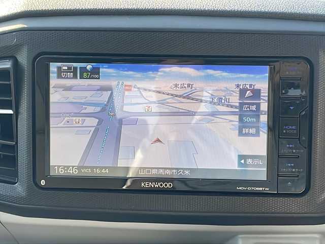 ダイハツ ミラ イース G リミテッド SAⅢ 山口県 2019(平31)年 11.5万km パールホワイトⅢ 社外メモリナビ/(CD/DVD/Bluetooth/USB/フルセグTV)/バックカメラ/ETC/衝突軽減ブレーキ/コーナーセンサー/純正エアロ/レザー調シートカバー/前席シートヒーター/オートライト/オートハイビーム/LEDヘッドランプ/フォグランプ/プッシュスタート/スマートキー×２/アイドリングストップ/ヘッドライトレベライザー/純正フロアマット/社外アルミホイール/取扱説明書/保証書/記録簿