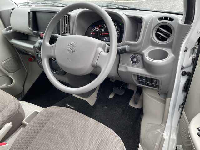 スズキ エブリイ JOINターボ 福島県 2024(令6)年 0.1千km パールホワイト 4WD（切替）/衝突被害軽減ブレーキ/LEDヘッドライト/オートライト/オートマチックハイビーム/両側パワースライドドア/横滑り防止装置/コーナーセンサー/アイドリングストップ/シートヒーター